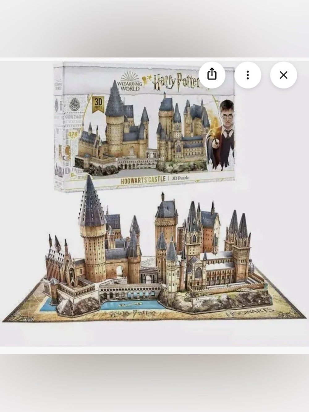 Harry Potter Hogwarts Castle 3D Puzzle Model Kit